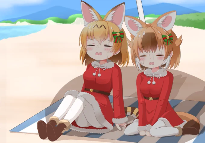 パーク夏サンタの季節 