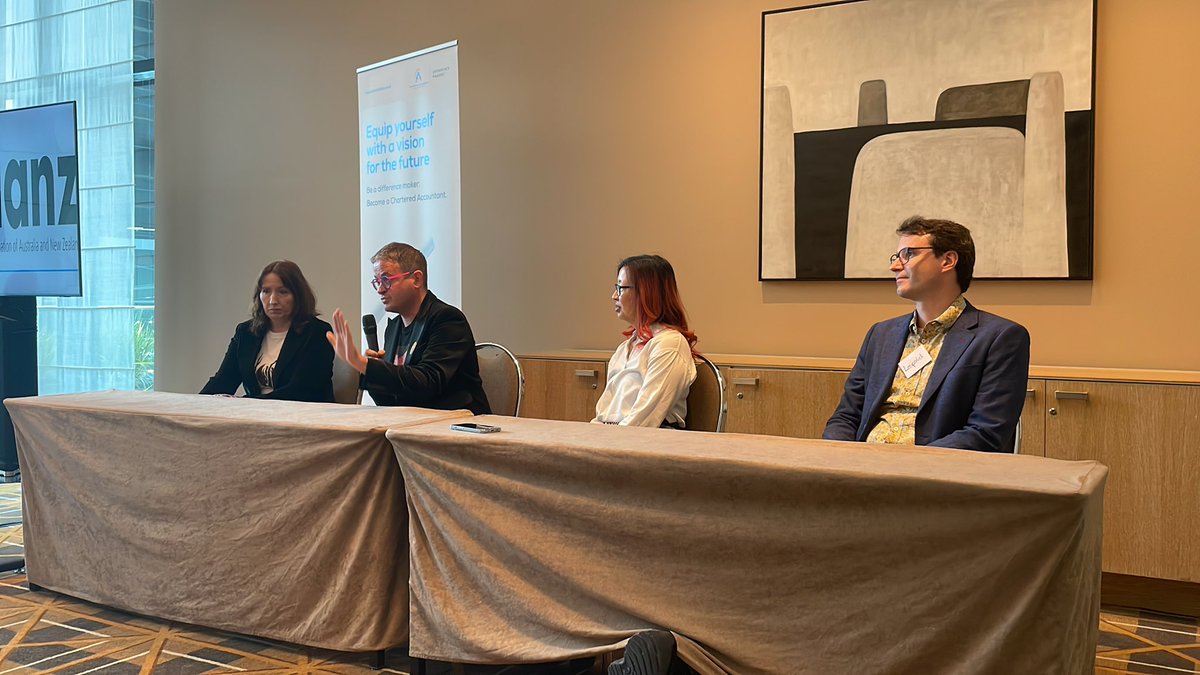 Some great insights from Lisa Powell, <a href="/NickMcGuiganAcc/">Nick McGuigan</a> , <a href="/AmandasAudit/">Dr Amanda White</a> , Leopold Bayerlein on how to Influence Accounting as part of #afaanz22 and the #accountingeducation symposium