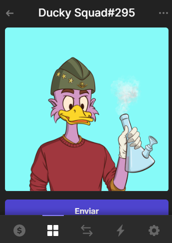 It is an honor to be part of one of the best projects. <a href="/DuckySquadNFT/">Ducky SquadNFT (DS-409)</a>