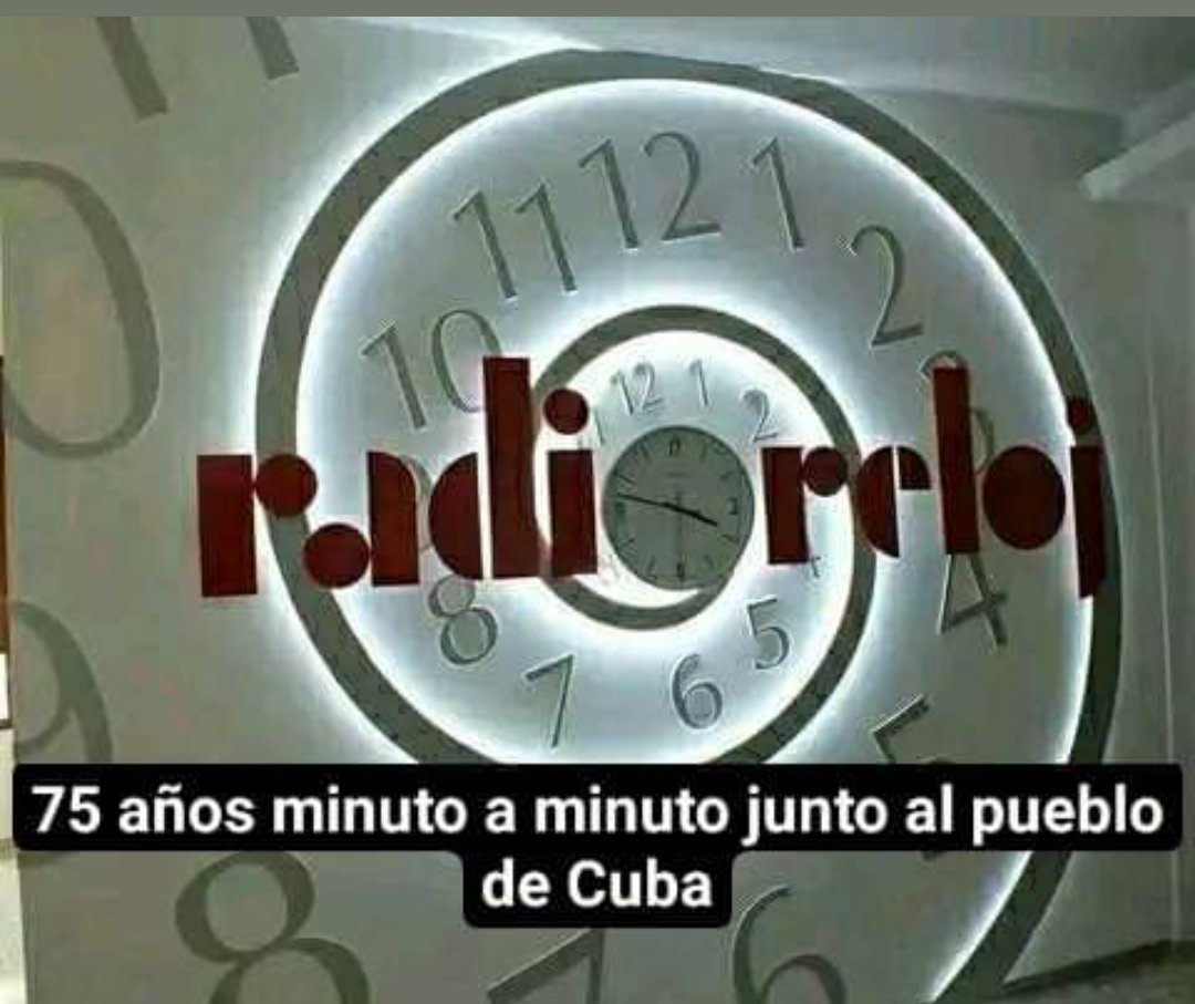 HolguinGobierno's tweet photo. Minuto a Minuto ya suma 75 años informando al pueblo de #Cuba sobre los acontecimientos más importantes que han ocurrido desde 1947. #Holguín @DiazCanelB
@MMarreroCruz
@InesMChapman @JulioCERHolguin @ErnestoSV8 
@cuba_fabio https://t.co/992vr8JKsn