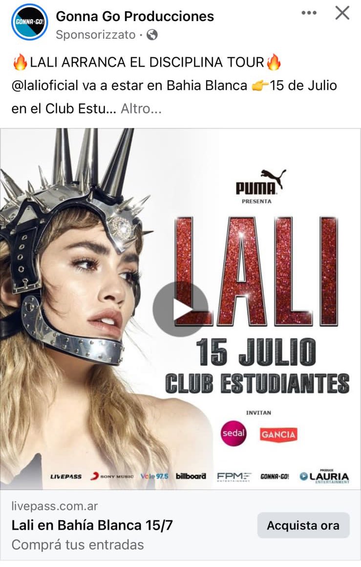 laleropor's tweet photo. Le escribí a la productora que lleva a Lali a Bahía Blanca y parece que están levemente levantando la pala 👀 https://t.co/59iyofEgCC