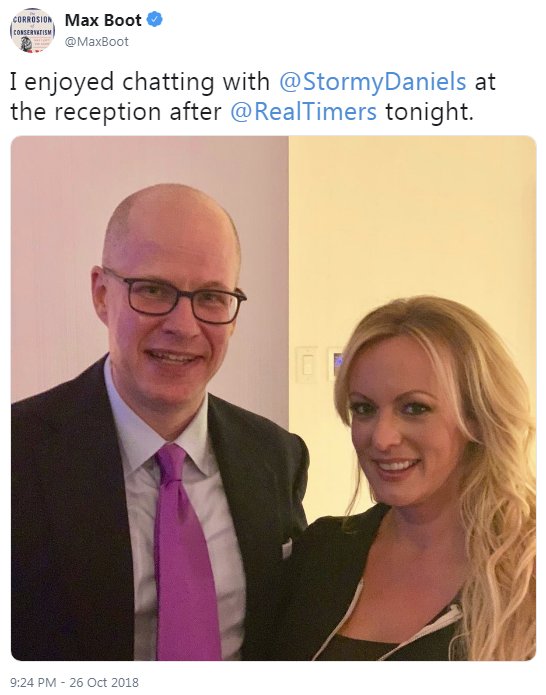 As always, I defer to Joe Biden's wisdom and perspicacity. But I would have gone with Britney Spears, Colin Kaepernick, Kathy Griffin, Prof Kevin M Kruse, Phil Donahue, Sen John Edwards (ret), Joy Reid, Chelsea Manning, Max Boot, and Stormy Daniels (see below). 
#MedalOfFreedom
