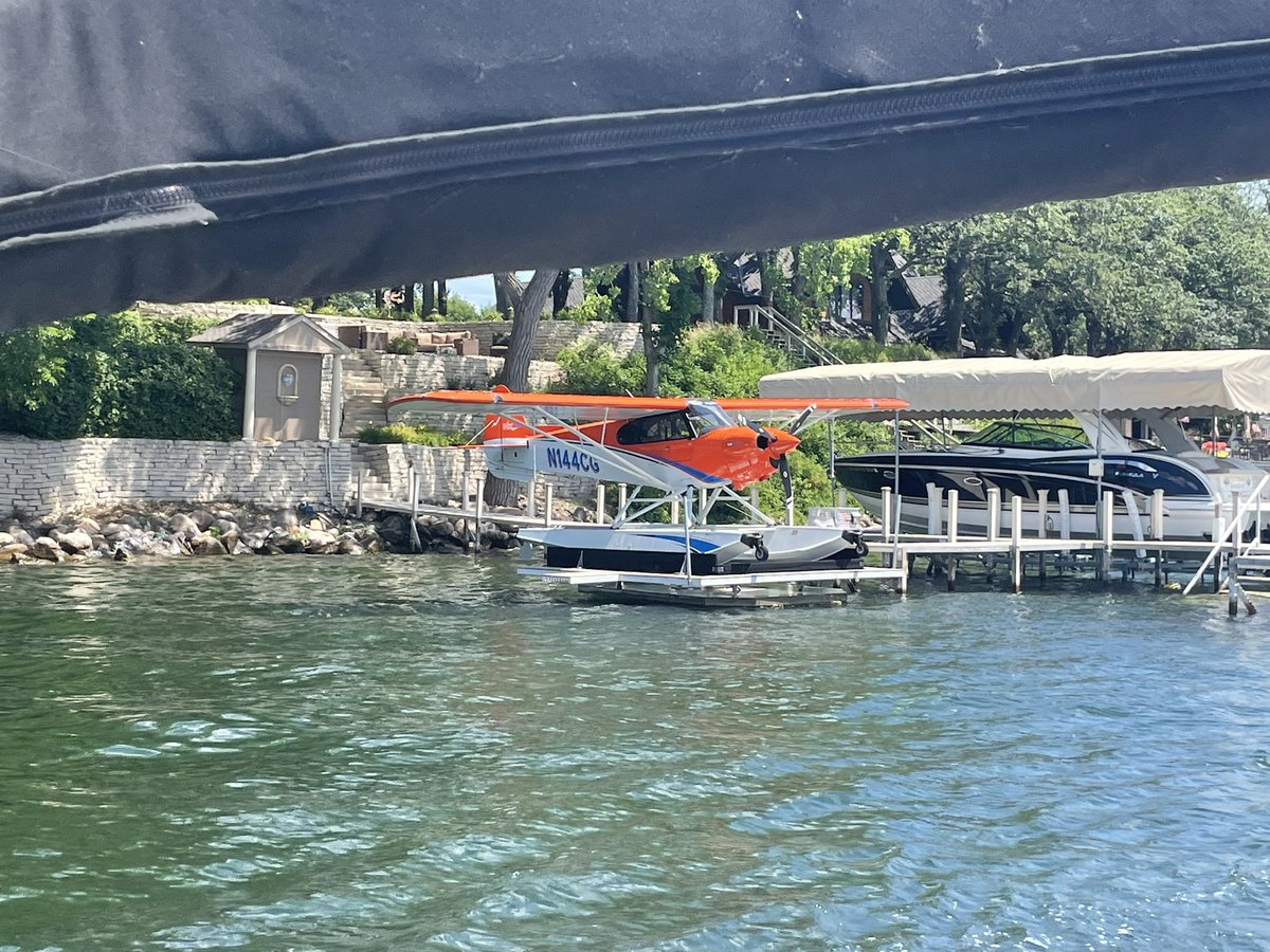 As original as Okoboji gets ! Happy 4th everyone #okoboji #waterlife #okobojioriginal