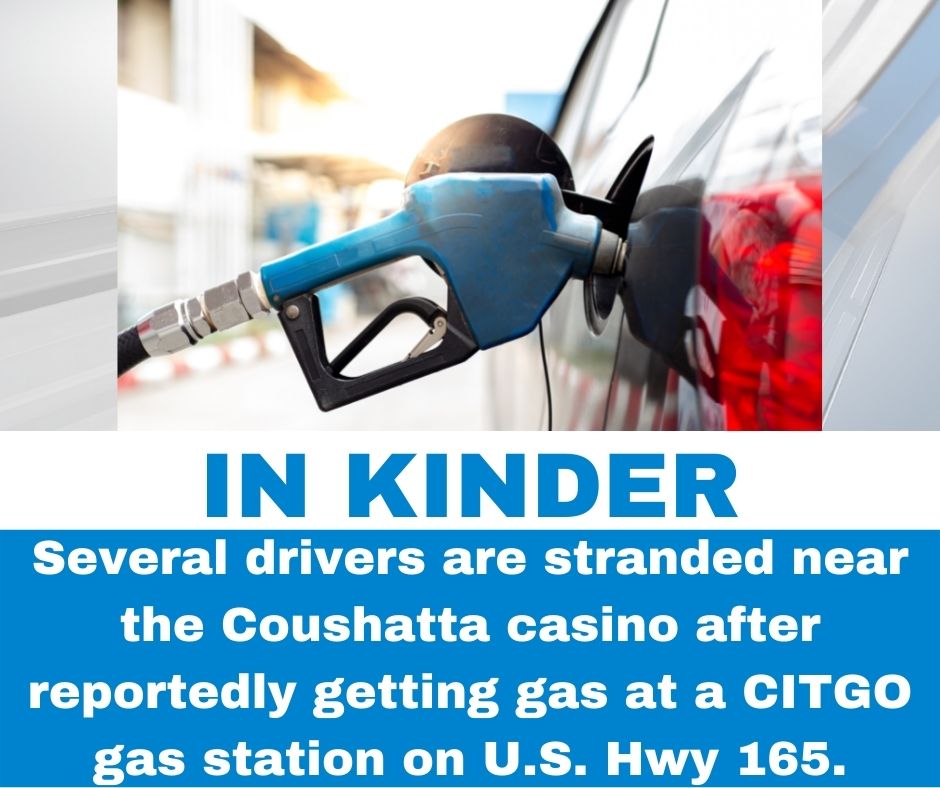 KPLC on Twitter "Several drivers are stranded near the Coushatta casino after reportedly