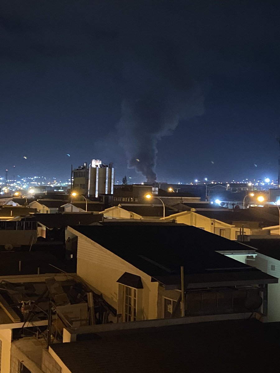 Para variar y como todas las noches otra quema <a href="/GOREAntofagasta/">Gobierno Regional Antofagasta</a> #Antofagasta