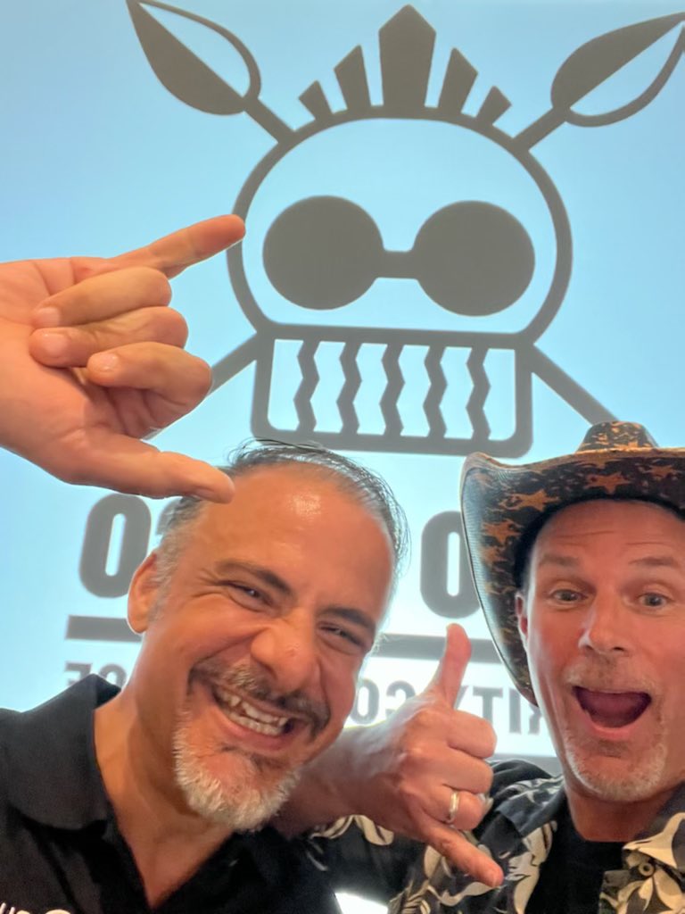 manicode's tweet photo. A definite pleasure hanging out with @sallor from @SecCodeWarrior at @LocoMocoSec even though he removed me from the scoreboard! 😉 https://t.co/aWJrWqUoHf