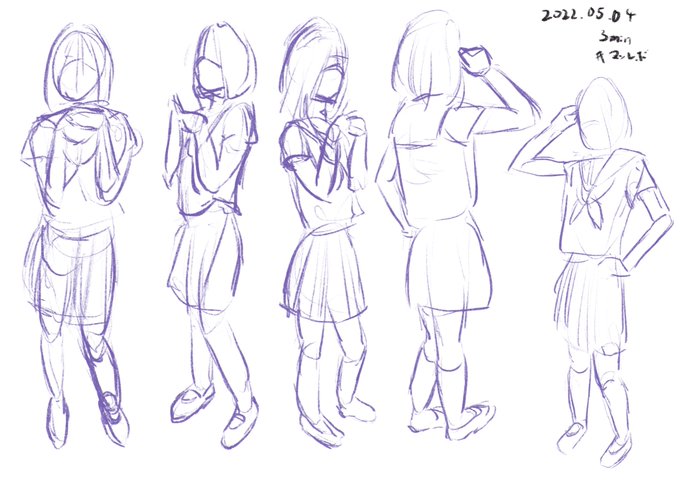 #マンレボ
全然クロッキーやってなかったけどたった15分程度なら準備運動としてやっていけばいいじゃないね? 