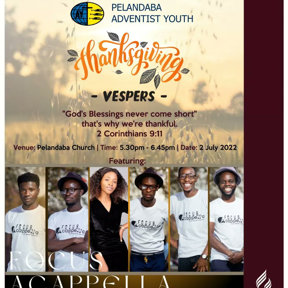 focus_acappella's tweet photo. 0900- 1630hrs NRz Museum ( magwegwe Central youths) #vintagesabbath #vintage $3 entrance , own camp chair

1730 - 1845hrs pelandababa SDA -AY #thanksgiving where everything began, honoured to be going back to the church that gave us our roots after many many years https://t.co/WHeVzTzHYS