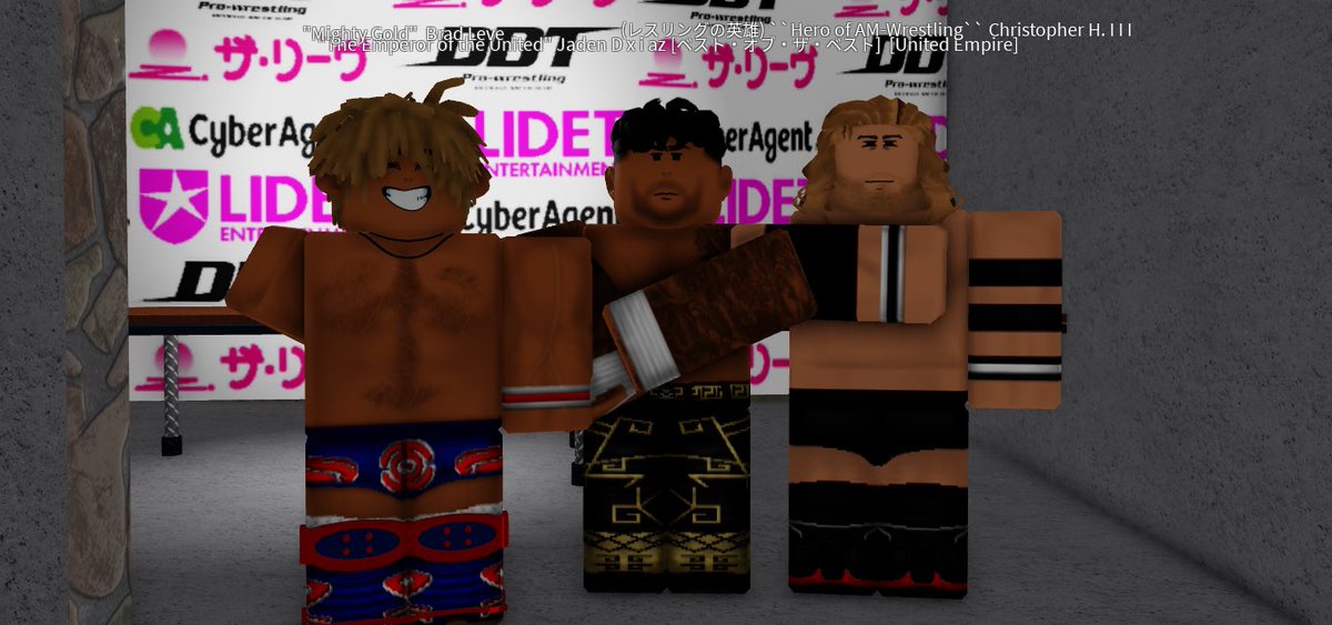 TheHeroOfAMW's tweet photo. I missed being in Japan it’s just a different feel preforming there. Although I despise the 2 men beside me, they’ve earned a piece of my respect. As for Jaden’s comments about Catch Combat-Club my simple answer is “To be continued..” https://t.co/Lm4zahwh72