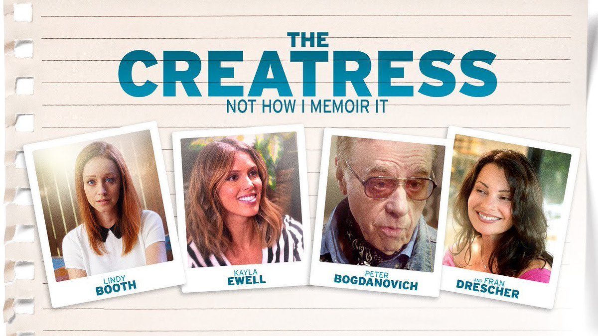 OneDaySinceYest's tweet photo. The Creatress (2019)
Photo: @thecreatressmovie
#jasoncook #FranDrescher #PeterBogdanovich #LindyBooth #KaylaEwell #DanteBasco #TianaBenjamin #FrancisLloydCorby #LukeGuldan #DavidScottLago #PerryLaylonOjeda #LiviaTreviño https://t.co/BveLZSnSVP