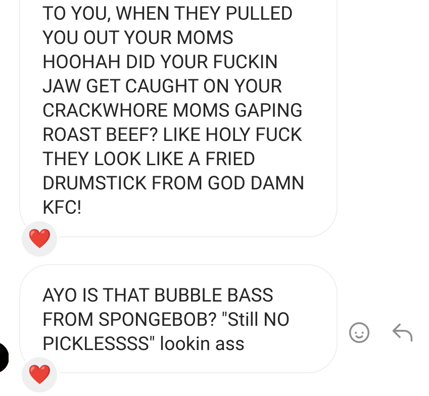 necromantixx's tweet photo. "i pull" this is what my irl said when they saw ur face babe i dont think you pull anything https://t.co/F1EFqtTwsD