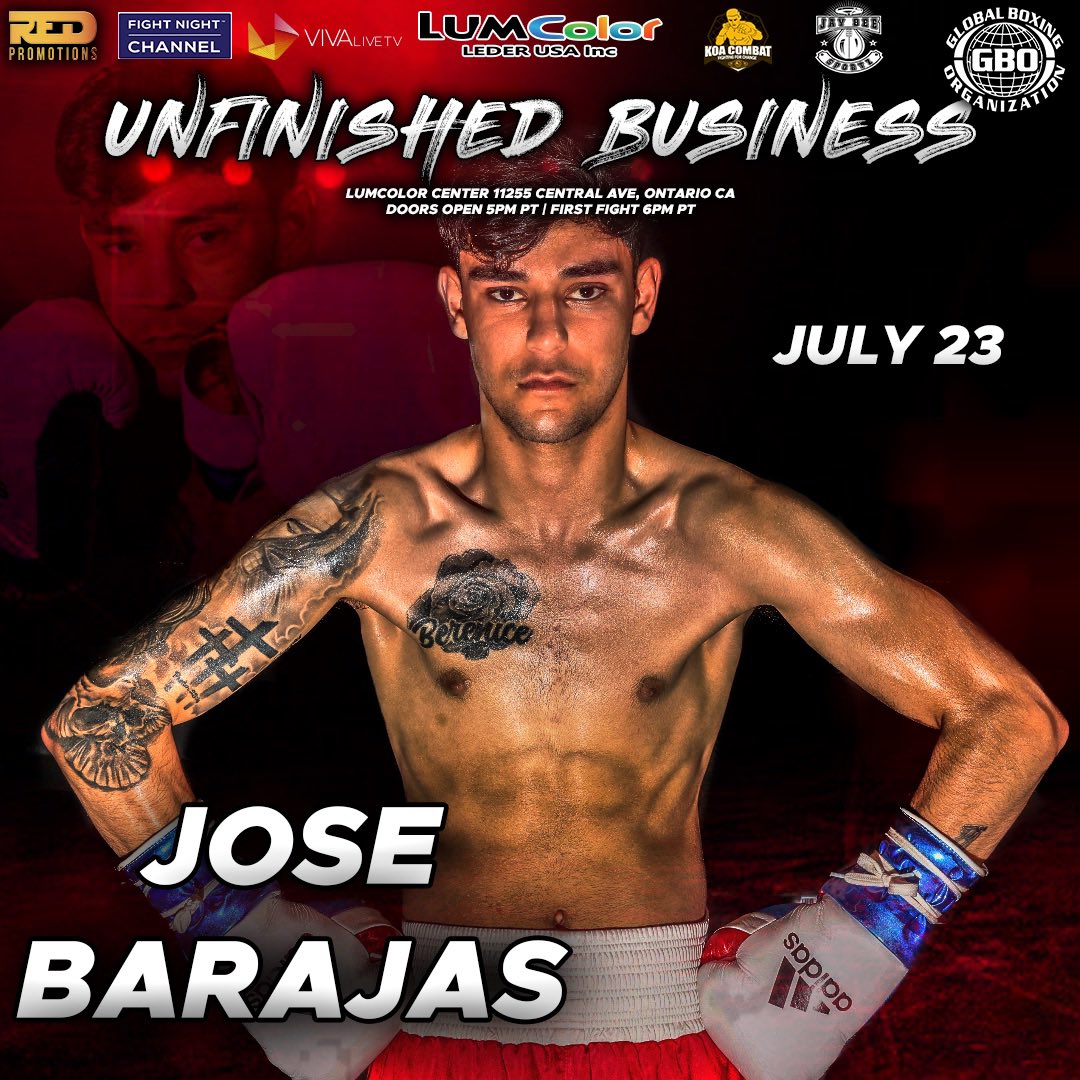 RedboxingIntl's tweet photo. Tickets for July 23rd Christian The Real Macho Camacho fighting Alexis De Luna of Bakersfield California undefeated 💥👌🏽🎫 link : 
https://t.co/ZfhwBMhaOC

#unfinishedbusiness 
#CamachoDeLuna #July23rd #Fireworks @RAYROK @artist_knockout @vivaentgroup @KoaCombat @artist_knockout https://t.co/5Ur8f4poaO