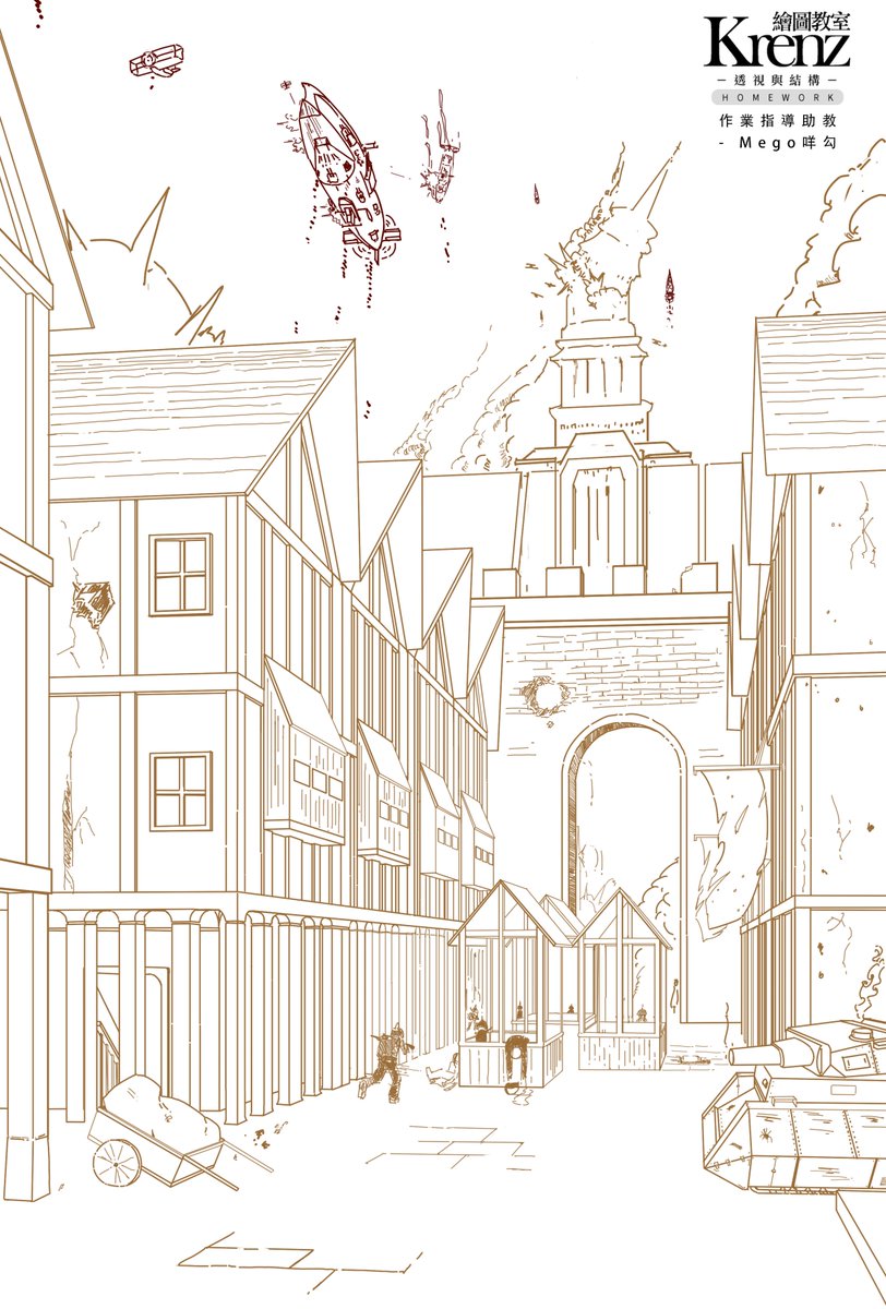 Jetist3's tweet photo. Re-activating this acc after a decade. finish taking an online perspective course, thus update some artwork done recently #illustraion #Krenz #art https://t.co/28tSXAoy8b
