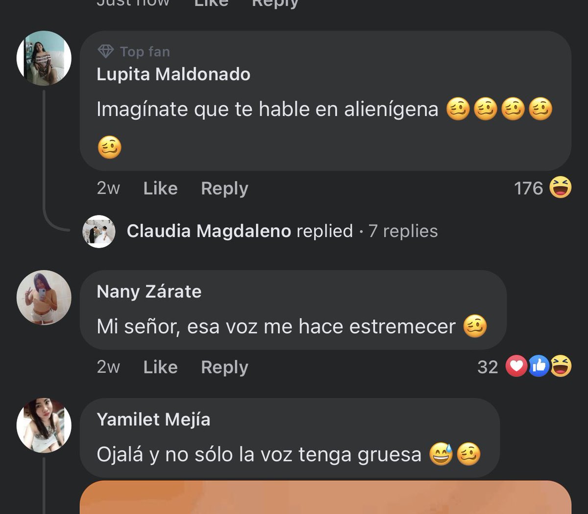 Nuestro King siempre triunfando en post de FB 😂🤣 #CésarÉvora