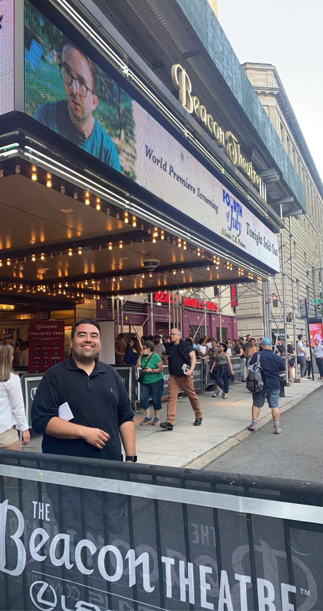 HeckyH_ETH's tweet image. I’ve been busy IRL that I’ve been away from my Web3 people. Im still here. A movie I was a Gaffer for premiered and showed at the Beacon Theater. It was super exciting go check it out in theaters now. Directed by Louie CK and Starting Joe List #FourthofJuly