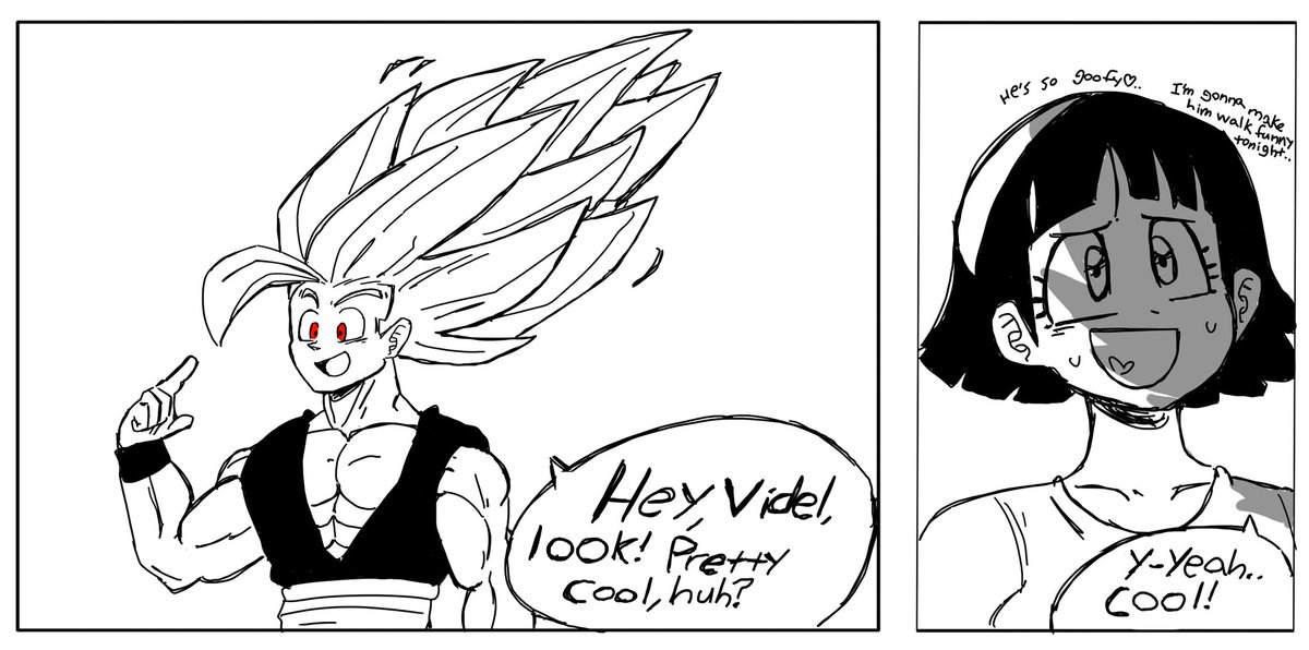 Random Super Duper Hero comic! #DragonBallSuperSuperHero #myart 