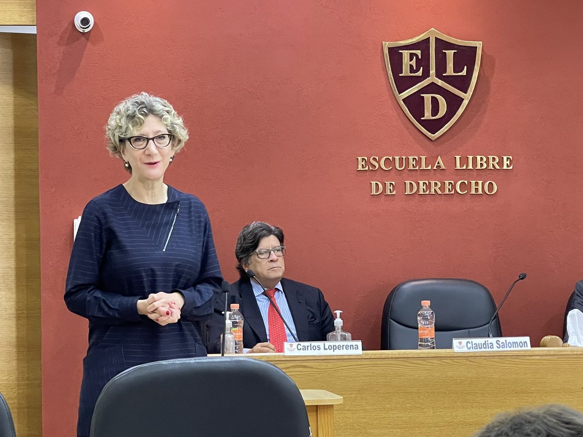 habibdiaz's tweet photo. Thrilled to be present at the 110 anniversary of my Alma Mater @eld_oficial in the opening event in which the first woman President of the @iccwbo International Court of Arbitration was invited as main speaker. #arbitration #newgenerations #greatevent https://t.co/ErG1qcB1Xq
