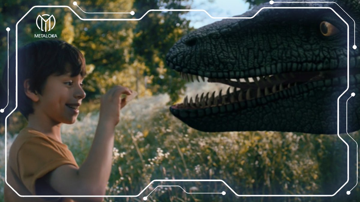 MetalokaO's tweet photo. How will your pet say? 💜

A dog will "woof woof"
A cat will "meow meow"
A bird will "chirp chirp" ⛰

Anyone here knows what does a dinosaur say? 
The answer is hidden in our Metaverse 🌌

Where? 🌪

'What if my pet is a dinosaur' is no longer a theory in the Prehistoric Age 🤔? https://t.co/WMudODL4ui