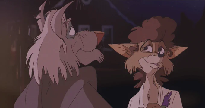 "I never met a coyote who liked Jules Verne before."

"I never ever...met a wolf like you before." 