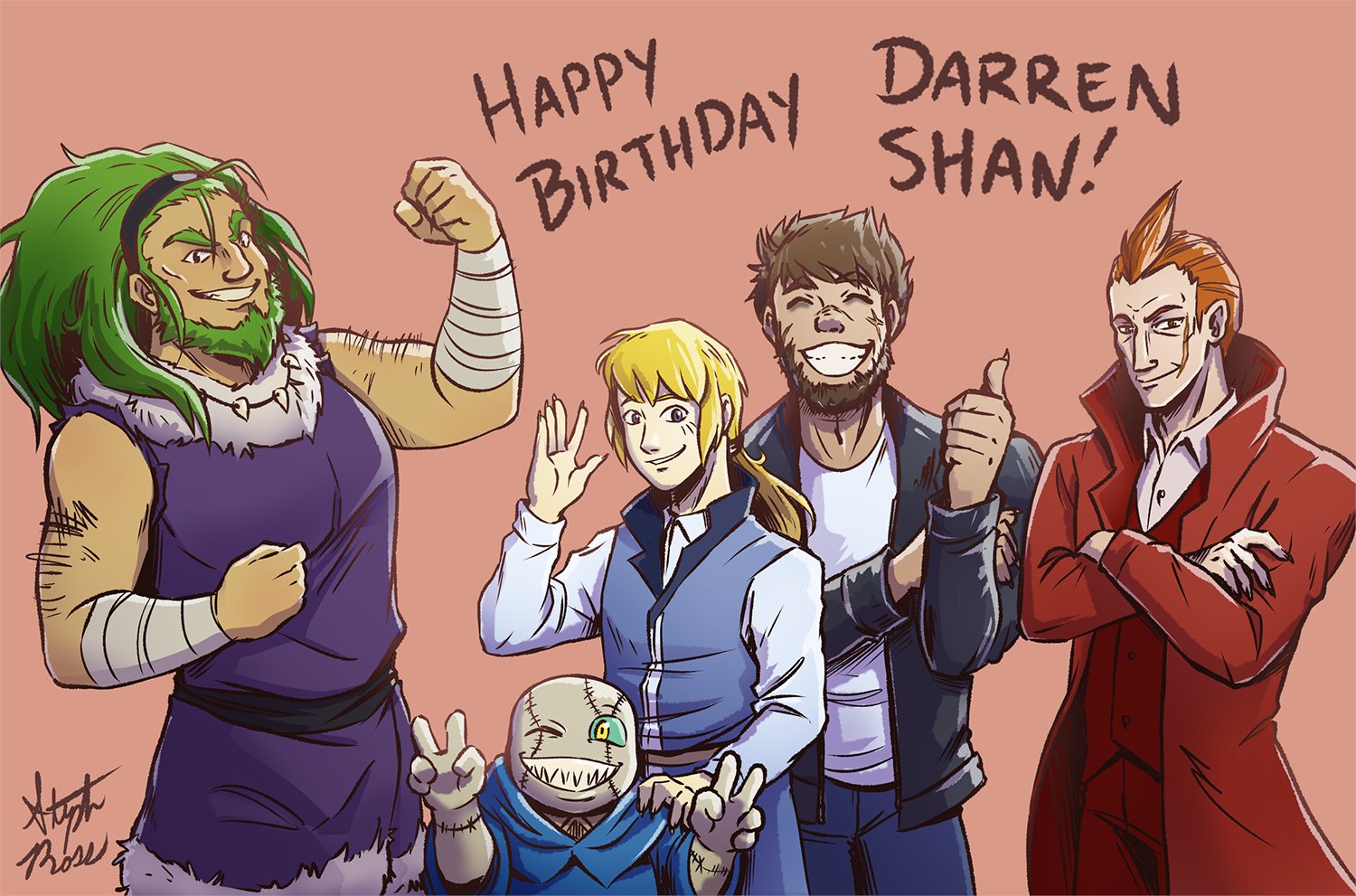 Happy birthday Darren Shan!  