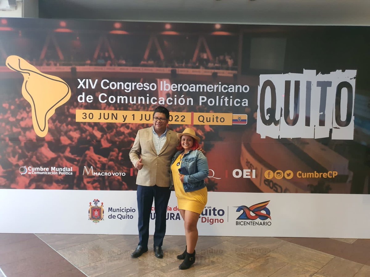 LettyGestorC_'s tweet photo. XIV CONGRESO IBEROAMERICANO DE COMUNICACION POLITICA . https://t.co/tpUzsgkPGp