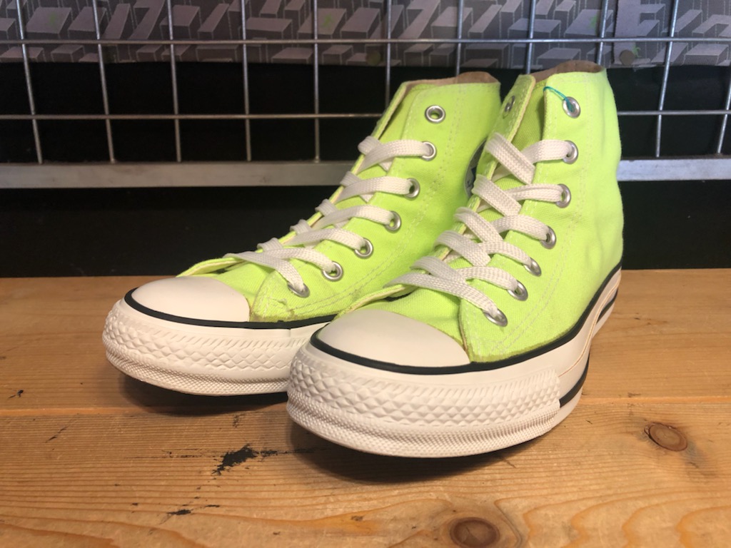 Green Light高円寺 新着 Converse All Star Hi ライムグリーン Used Size 24 5 ８９８０ 税込 05年発売 廃盤 明るい蛍光色のグリーンを落とし込んだ限定カラーのオールスターです アクセントコーデにおすすめの1足です T Co
