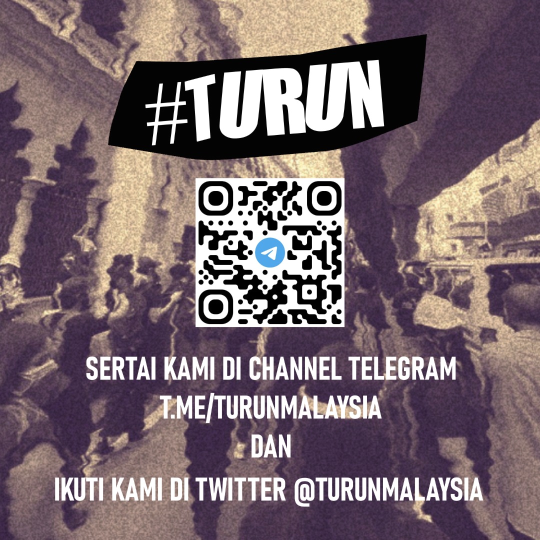 KerajaanGagal's tweet photo. Ayuh semua rakan-rakan!

Tepat jam 2 petang kita trendingkan #TURUN di Twitter

Tag kami dan kami akan RETWEET tweet anda

Jangan lupa untuk RETWEET tweet rakan yang lain

#TURUN https://t.co/phZju1p3Cy