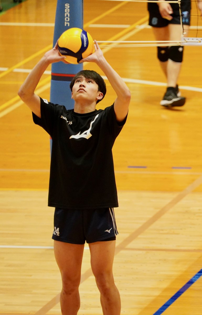 6月24日 小田原アリーナ 日体大バレーボール部男子 #吉村颯太 選手