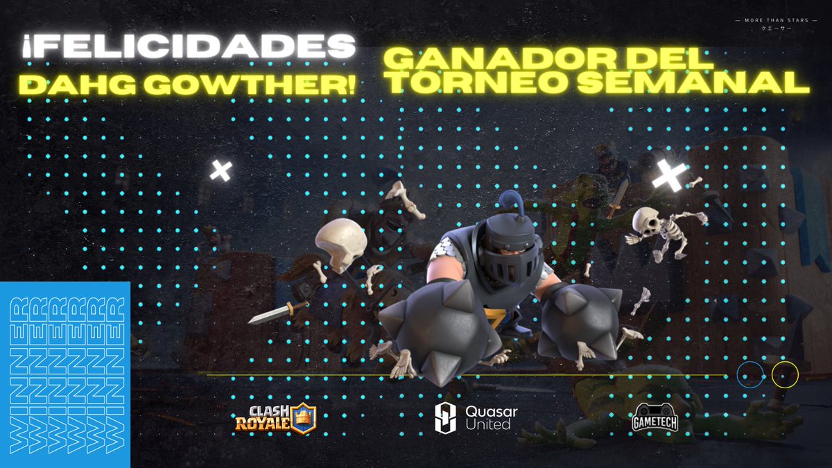 #ClashRoyale | #Torneo | #Ganador

Con una remontada épica en la final <a href="/Harsh_b14/">Harsh</a> sale ganador por primera vez del 9no torneo 🥳

Nos vemos el próximo viernes con un torneo más, recuerden entrar al discord para estar al pendiente discord.gg/ymujjG5G7k

#MoreThanStars🌀