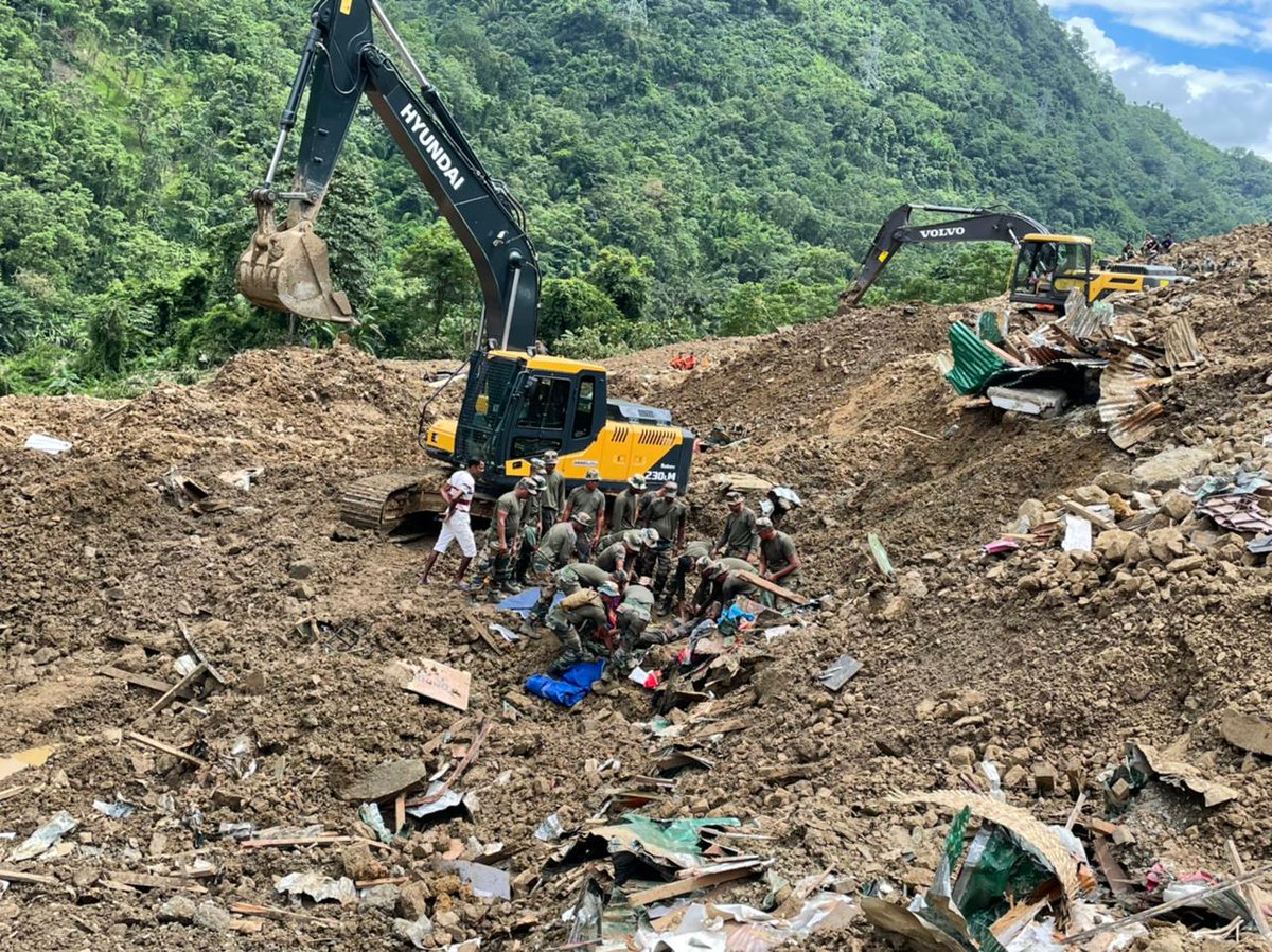 Manipur landslide: 4 more bodies recovered, toll 24 @NewIndianXpress @TheMornStandard @gsvasu_TNIE @santwana99