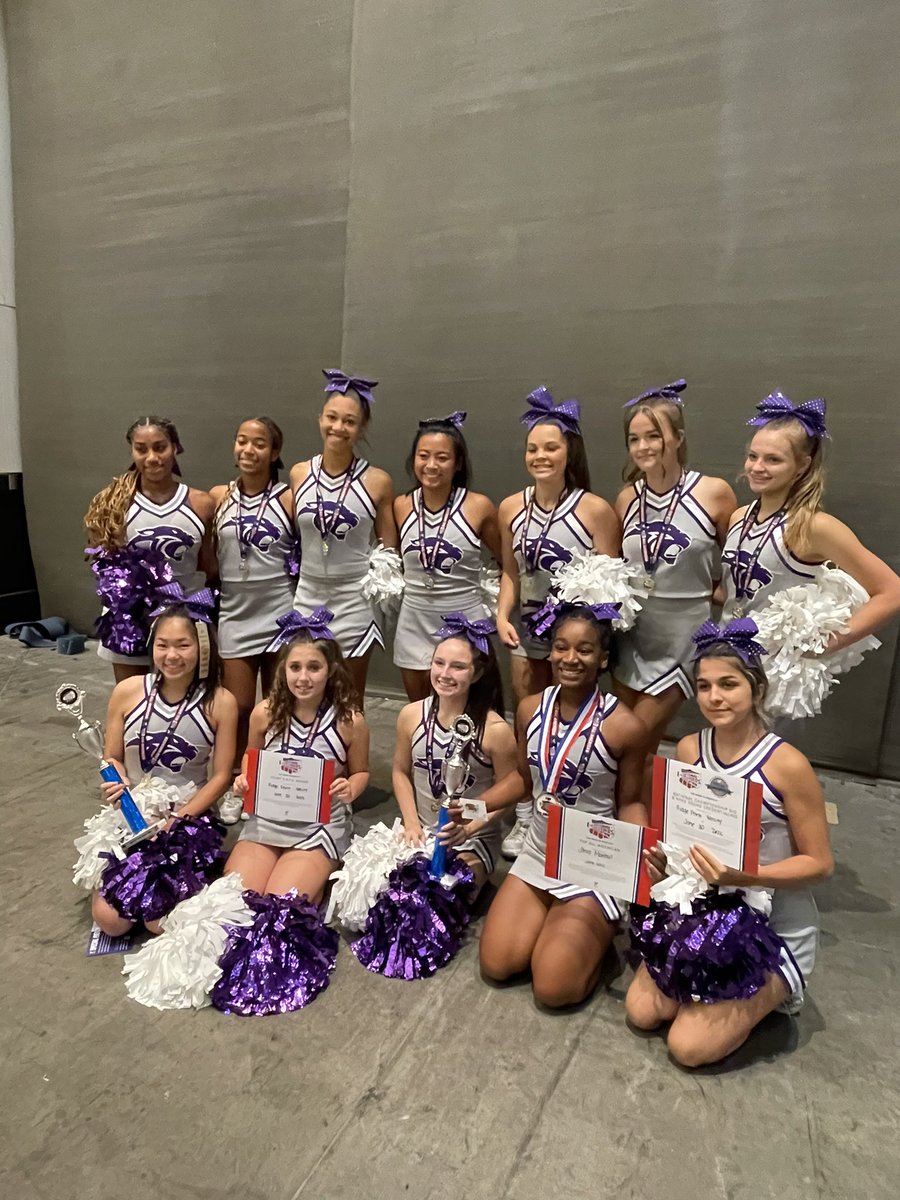 RPHS_CHEER1's tweet photo. Winning is in ourDNA:swept camp🏆🥇
Varsity:Top team Chant,Top team band chant,12/14 All American,TopAll Amer Cheerleader,Indiv leader award,bid2nationals,Sup ribbons,Herkie team award,StuntS.A.F.E. award,Technical excel in motions,spirit stick,All senior asked to tryout 4 staf https://t.co/MRQMqnO4ZQ