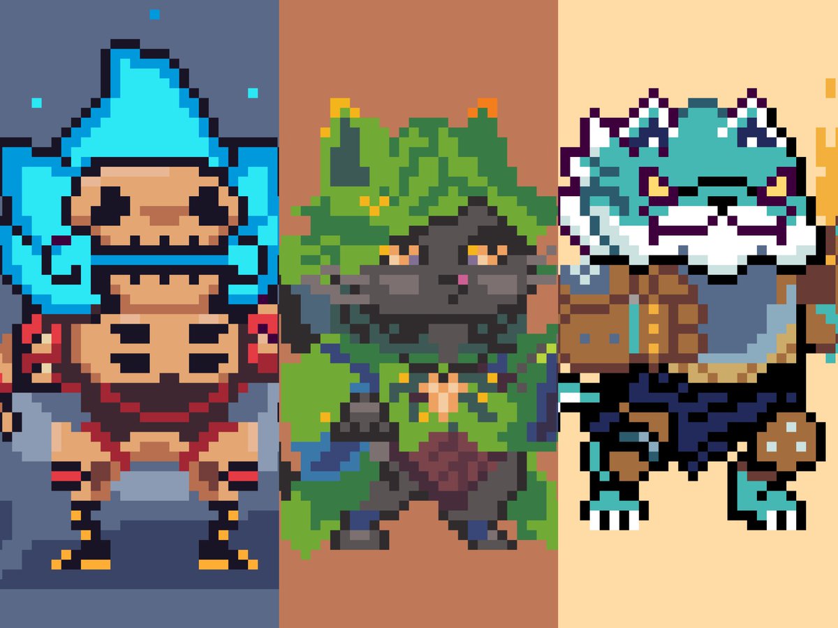 Pukpik R 🙀🔥
🧚Maybe in the big world  There might be a place for them.🧌
A world full of limitless possibilities🧞

Price 0.005 ETH (polygon )🦸
opensea.io/collection/puk…

#NFTartists #NFTTHAILAND #pixelart #PolygonNFTs