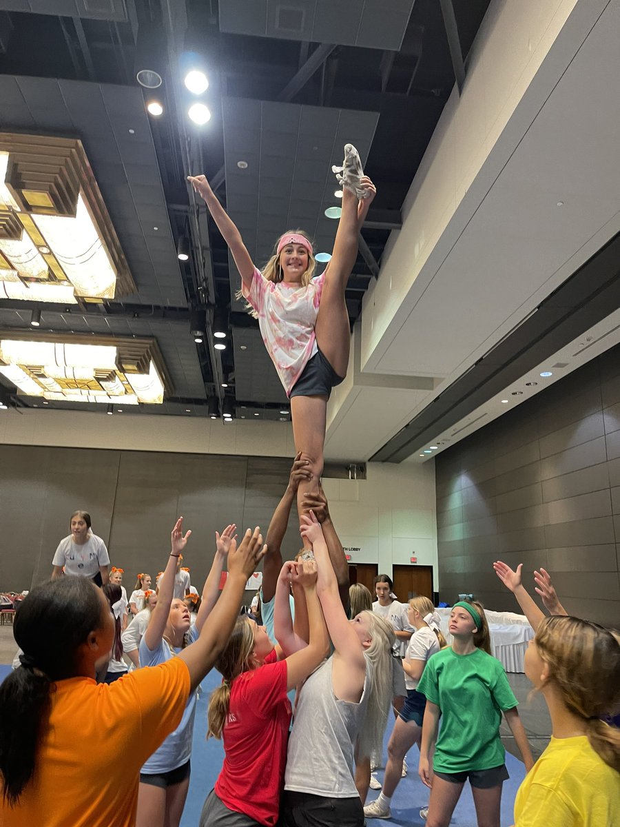 RPHS_CHEER1's tweet photo. Winning is in our DNA! Camp Awards cont:🏆🥇
  
JV: 
*Top team chant
*5 out of 10 All Americans 
*superior awards
*bid to nationals 
* Technical excellence award for a crowd involvement
*spirit stick
RP Program - Herkie Team award https://t.co/QgwnO8fnBB