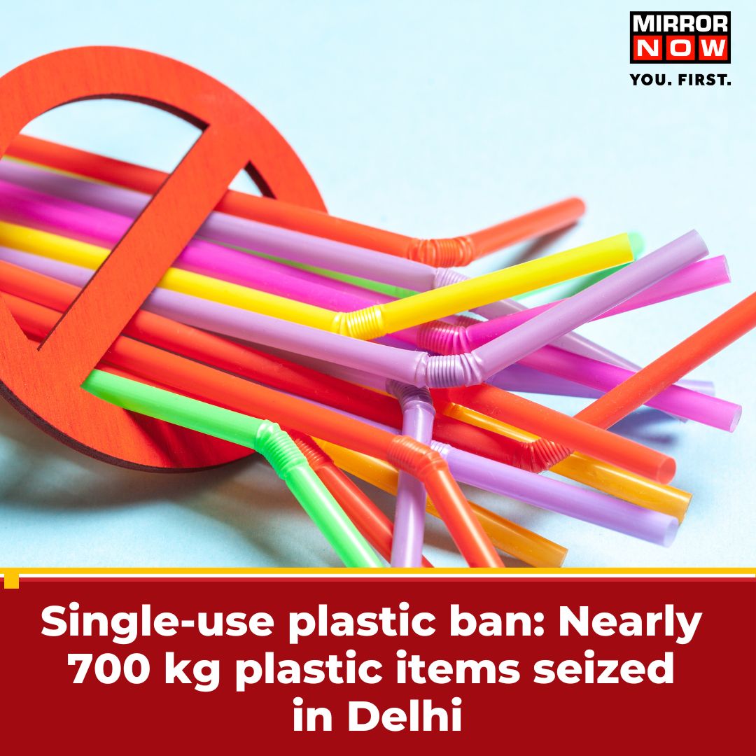 In response to the nationwide ban on single-use plastic, civic authorities of Delhi on Friday seized approximately 700 kg of plastic goods and issued more than 350 challans.

#SingleUsePlasticban