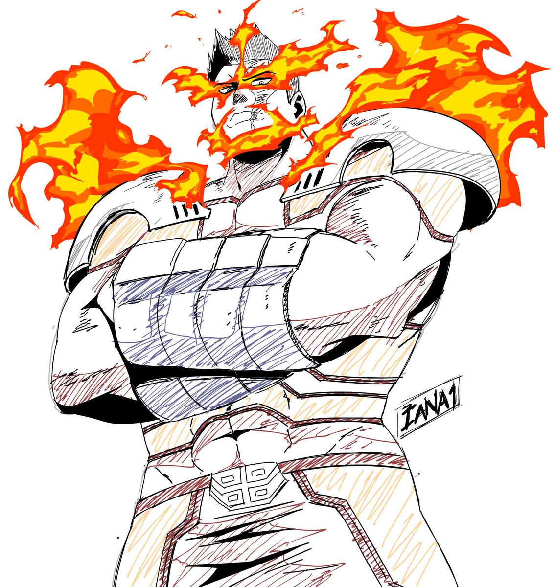 alejo_dominic's tweet image. Namba wan Hiro.. Endeava-san
#endeavor #bokunoheroacademia #todoroki #genga #drawing #illustration