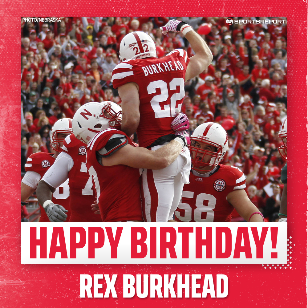 Happy Birthday to great, Rex Burkhead!  