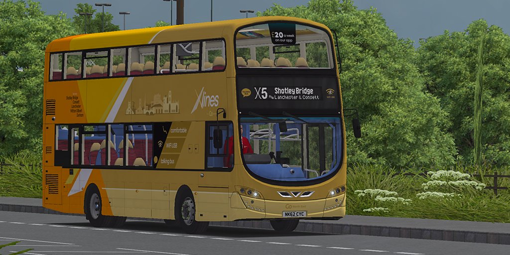 Blockybus's tweet image. Take the fast and direct way into Consett and Durham with #Xlines! 🚌✨

In 2020, saw the launch of the Xlines X5 and X15 which runs between Shotley Bridge, Consett, and Durham.

Check out the full video below 👇
youtu.be/1T4ekNVpb_A