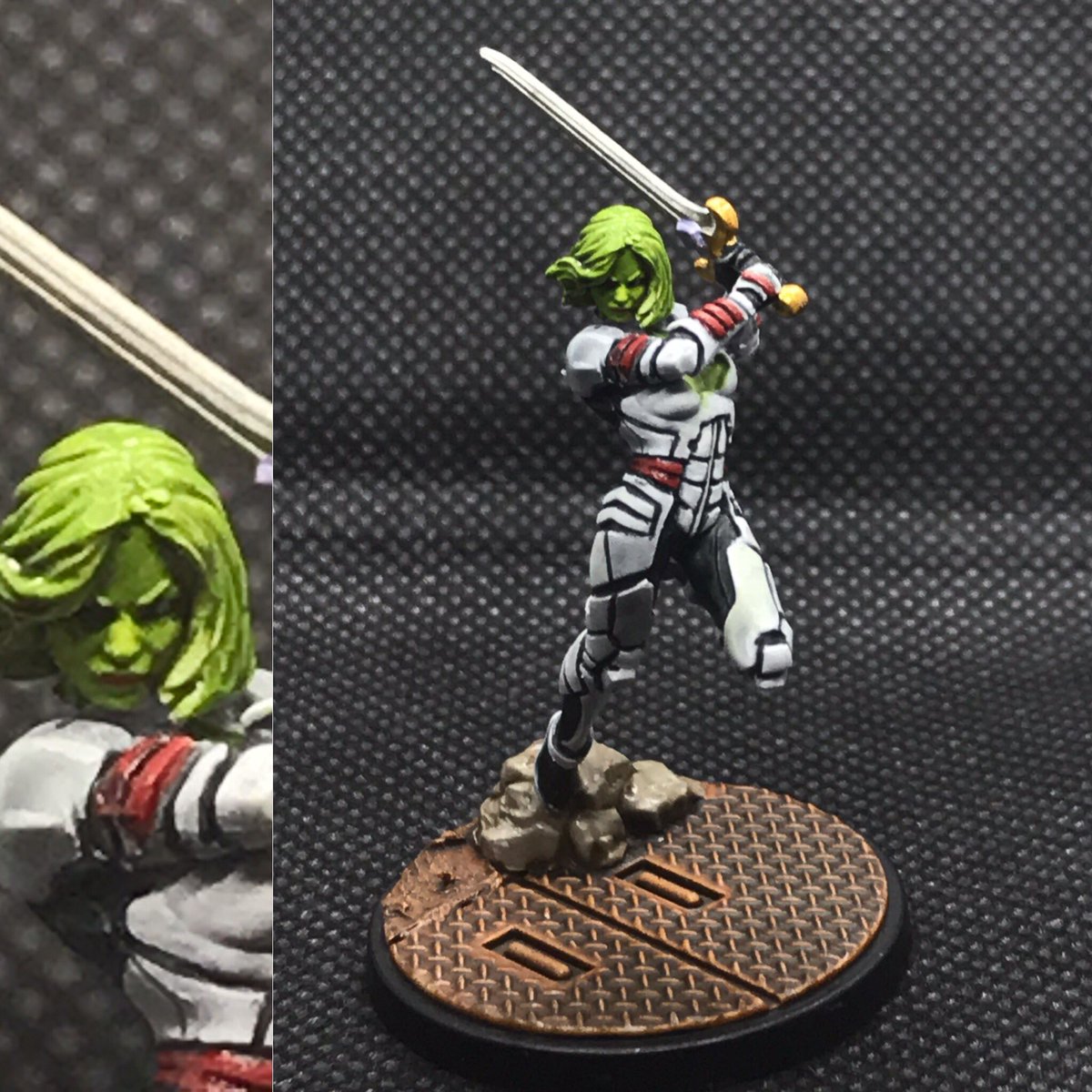 LewPaints's tweet photo. @brushwizard An oldie but one of my favourites 👊🏾 https://t.co/YUeM4RJIVg