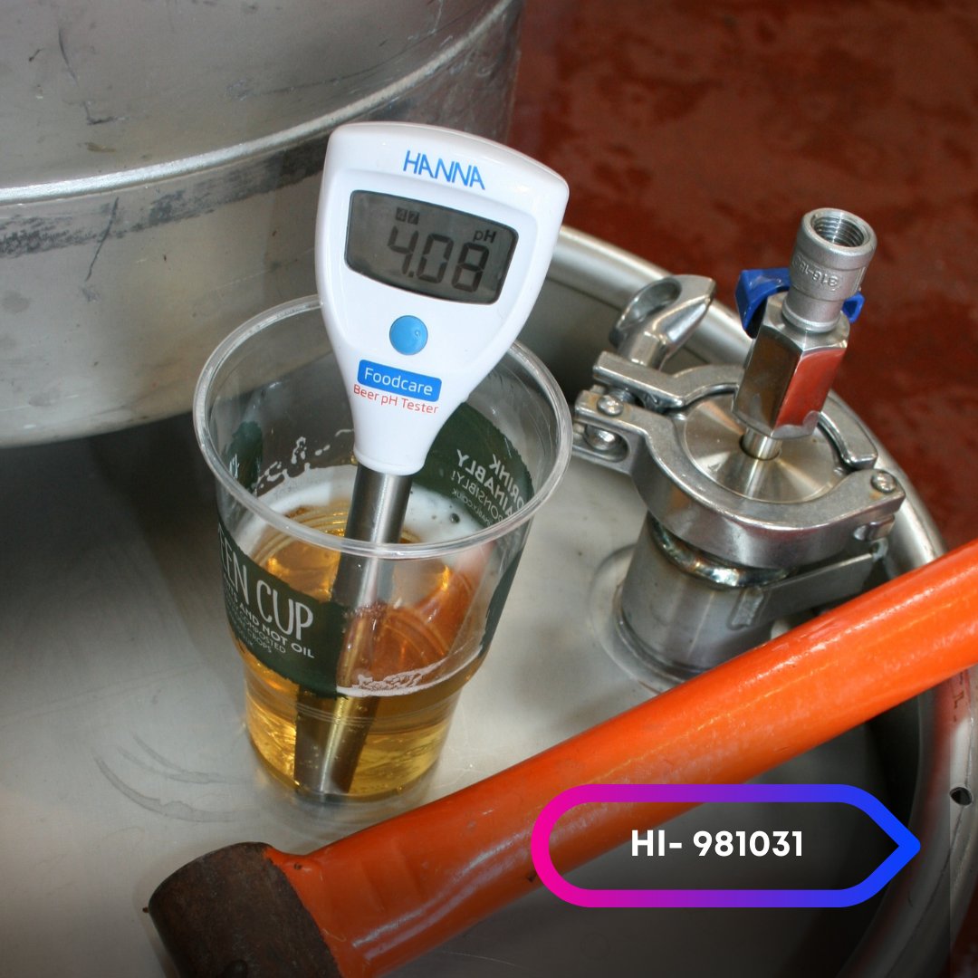 HannaInstUK's tweet photo. 🍻 #Brewers, whether you run a brewery or just enjoy homebrewing, we’ve got just what you need to test. 

📲Your phone is now a pH Meter. Just use the Hanna Lab App!
✔️Get quick and accurate results.

Buy now: https://t.co/oIKgqas8gV

#beertesting #homebrewer #craftbeer #brewery https://t.co/rzdWowMd5X