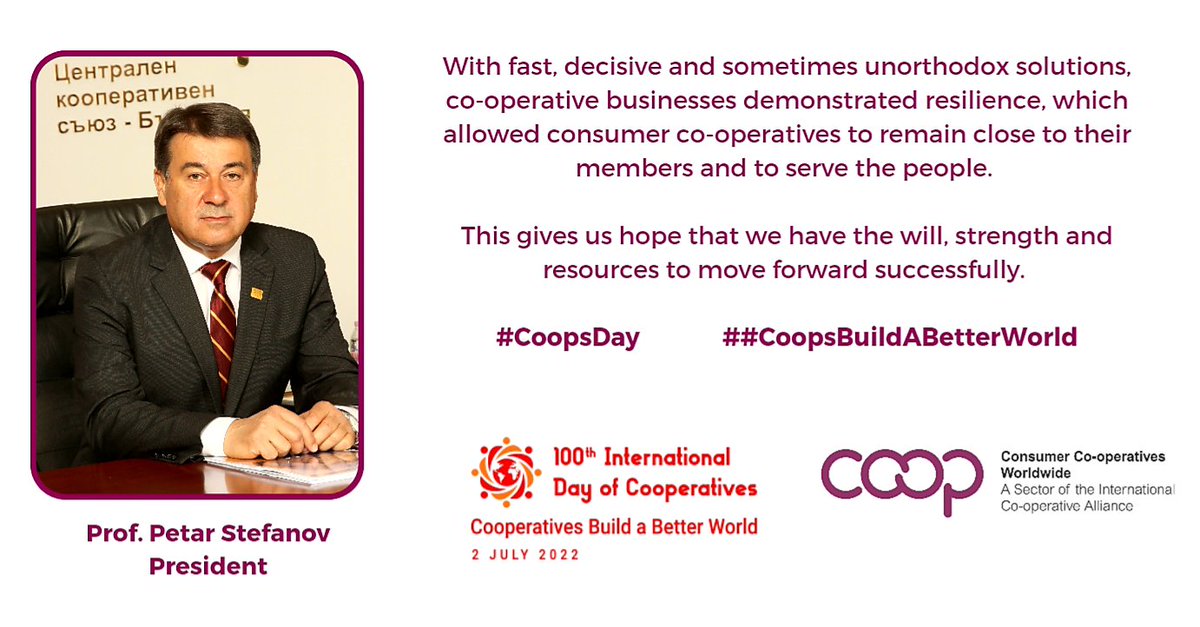 CCW_Coops's tweet photo. Today, the global #coop movement proudly celebrates the 100th #CoopsDay! 🤩 🤝 👏

We celebrate our #distinctiveness in building a better 🌏 by reconciling #economic viability with #environmental &amp; #social responsibility!

#UnitedInDiversity #StrongerInCooperation https://t.co/9e7nwZ8XLr