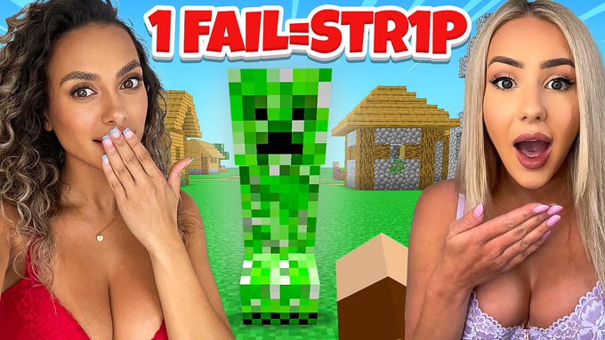 STRIP gaming vids are BACK! ⚠️ 1 fail = strip and we failed a lot 😂 @onlybonniebrown   you don't want