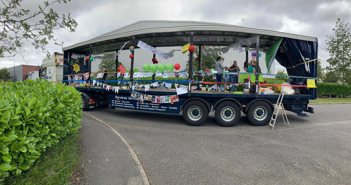 The Neonatal Unit @MKHospital are taking part in the #newportpagnellcarnival today!!Come and give us a wave 👋 @MKHCharity #TeamMK