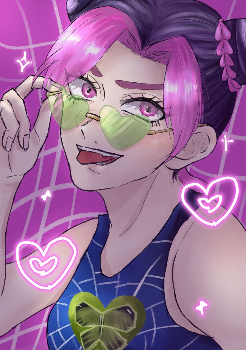 pandos_12's tweet photo. 🕶🦋💗
#jjba #jjbafanart https://t.co/Q0s5mLjCMc
