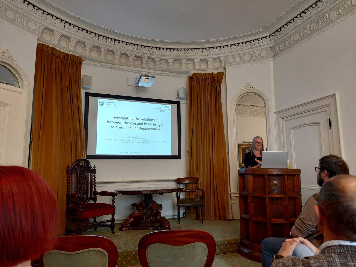 Had such a lovey day yesterday at the Yorkshire Vision Network conference held <a href="/york_med_soc/">York Medical Society</a> by <a href="/TonyMorland2/">Tony Morland</a> - My first in person conference in over 2 years, it was great to catch up with old friends and to make some new ones!