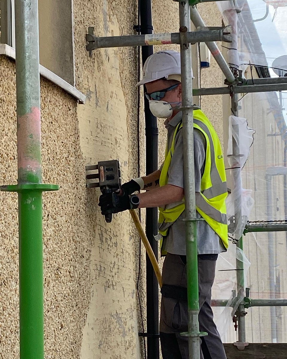 Removing failed EWI. Another specialist process we offer!!!