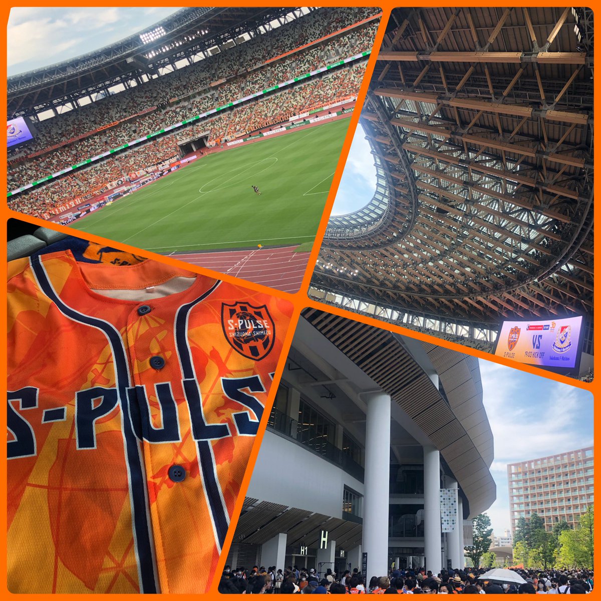 KayDevid's tweet photo. 久々趣味仕事😅
オーレーオレオレオレ〜⚽️
記念 #ユニフォーム も頂き、観覧まで出来て、ステキなお仕事に感謝感謝です🙏✨
#添乗 #観光バス #バスガイド #サッカー観戦 #エスパルス #横浜fマリノス #国立競技場 https://t.co/CIDJ3Qbyba