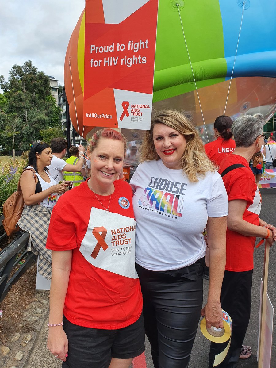 BeBioSure's tweet photo. The BioSure team are proud to be marching in the Pride Parade with our friends @NAT_AIDS_Trust today. See you there!
#BeBioSure #Pride #PrideInLondon #AllOurPride #EndHIV https://t.co/g4PsGARRPY