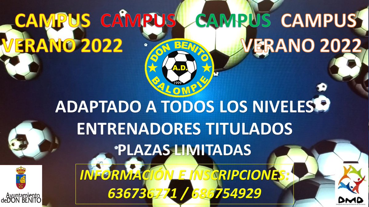 CAMPUS DE FÚTBOL VERANO 2022