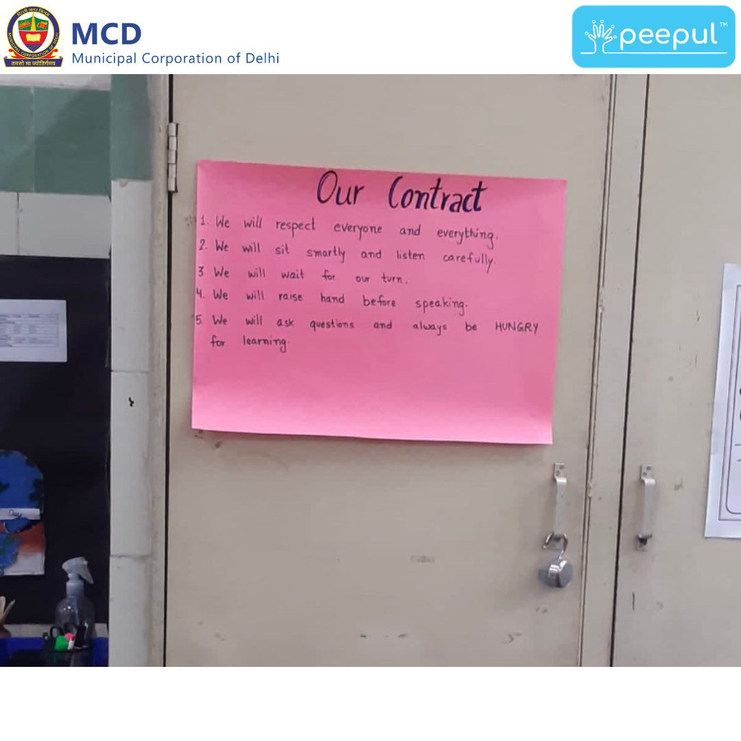 MCDAmarColony's tweet photo. Establishing the rules and regulations of the class in accordance with children makes them more cognisant of their actions!

#BestSchoolPrize #StrongSchools https://t.co/mf4OR5lROL
