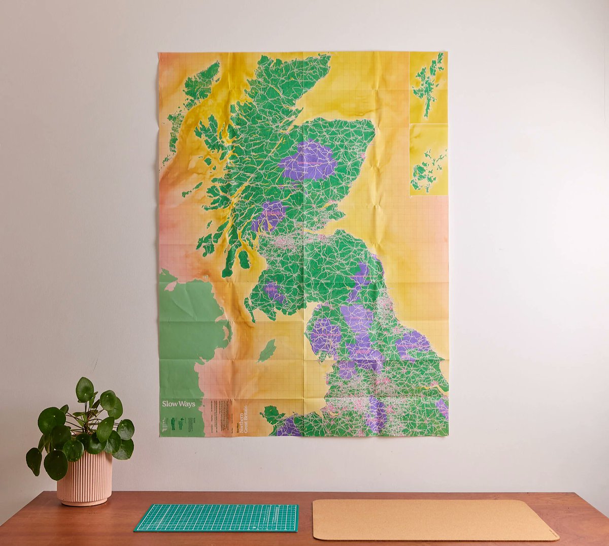 DanRavenEllison's tweet photo. Join 900 backers so far! 
8000 walking routes
1 giant map of GB
2 sheets
3 languages
2500 settlements

Inspire hikes
Plan adventures
Colour routes
Support active travel
Influence policy
Maps for schools
Support @SlowWaysUK

⌛ 24 hours to back the map 👉
https://t.co/S3VLAfh8Ho🐌 https://t.co/dB5ZKP6BJN